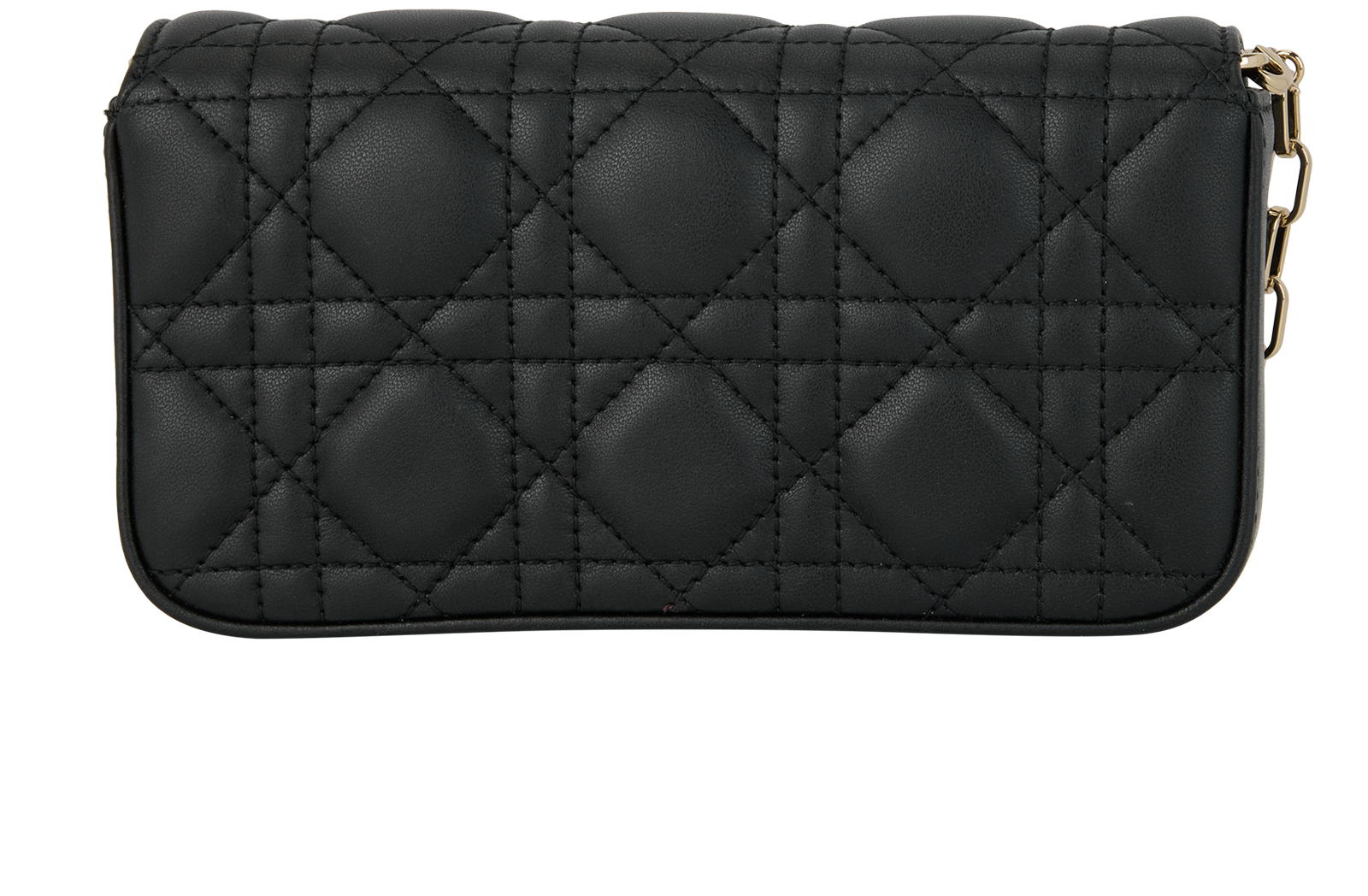 My Dior Talk Phone Pouch, &pound;950, Handbags, Black, Leather, Back view